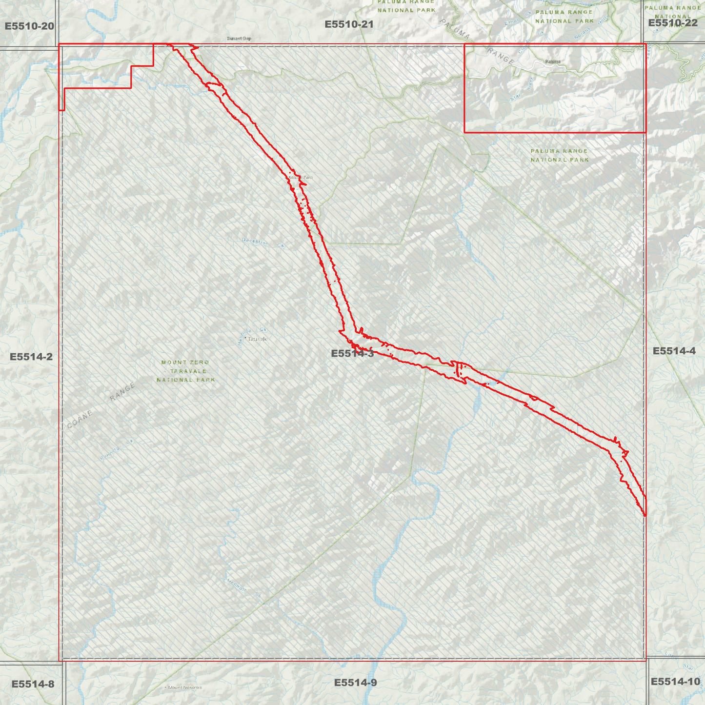 Paluma 1m Digital Elevation Model (E5514-3)