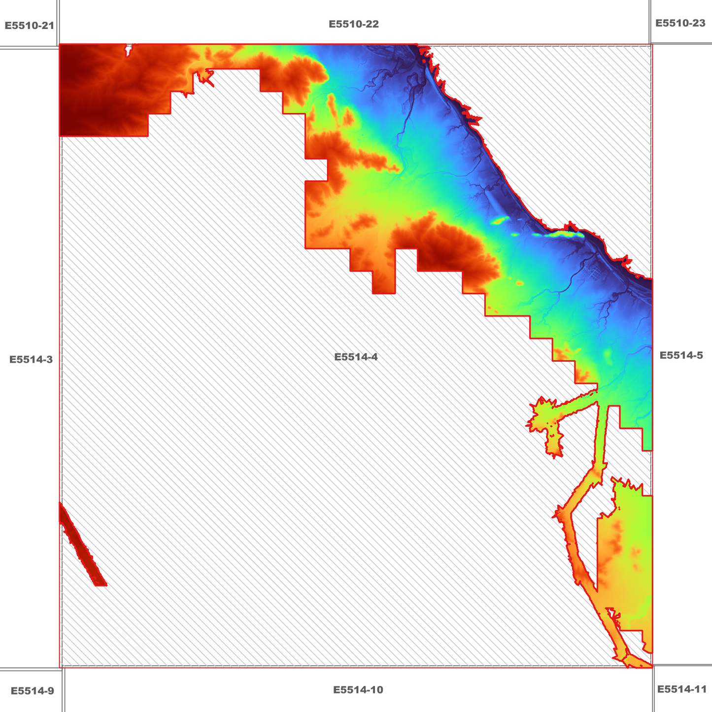 Rollingstone 1m Digital Elevation Model (E5514-4)