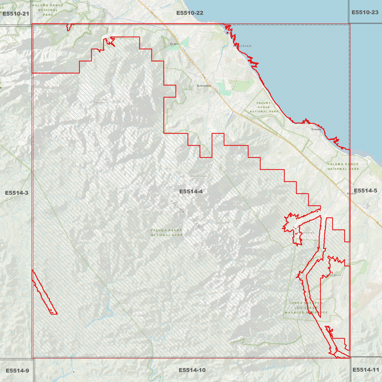 Rollingstone 1m Digital Elevation Model (E5514-4)