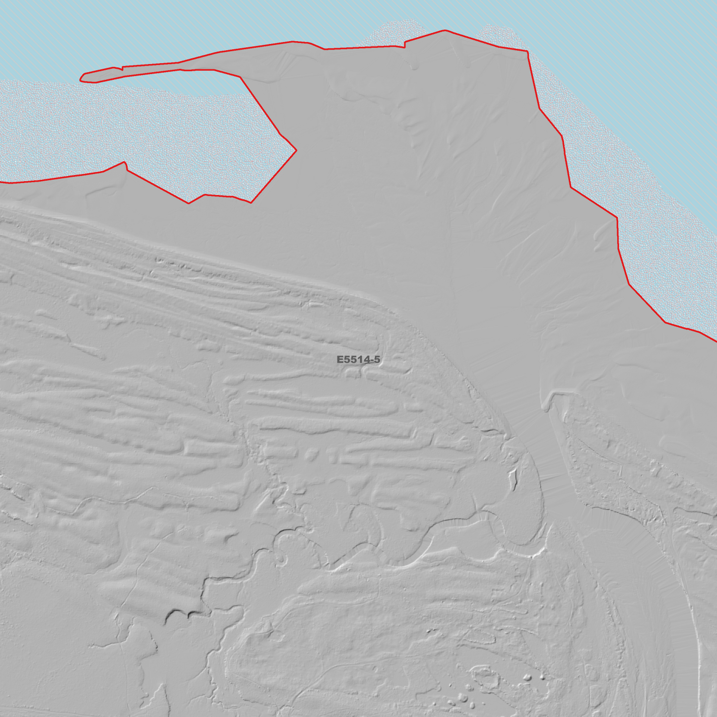 Bluewater 1m Digital Elevation Model (E5514-5)