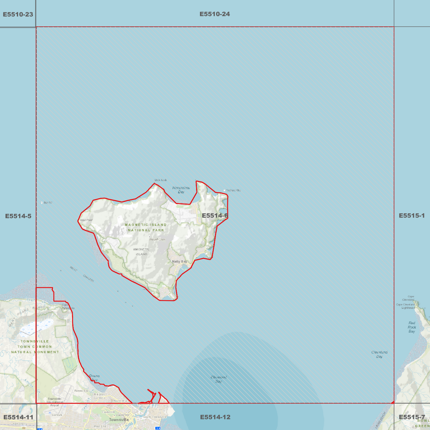 Magnetic Island 1m Digital Elevation Model (E5514-6)