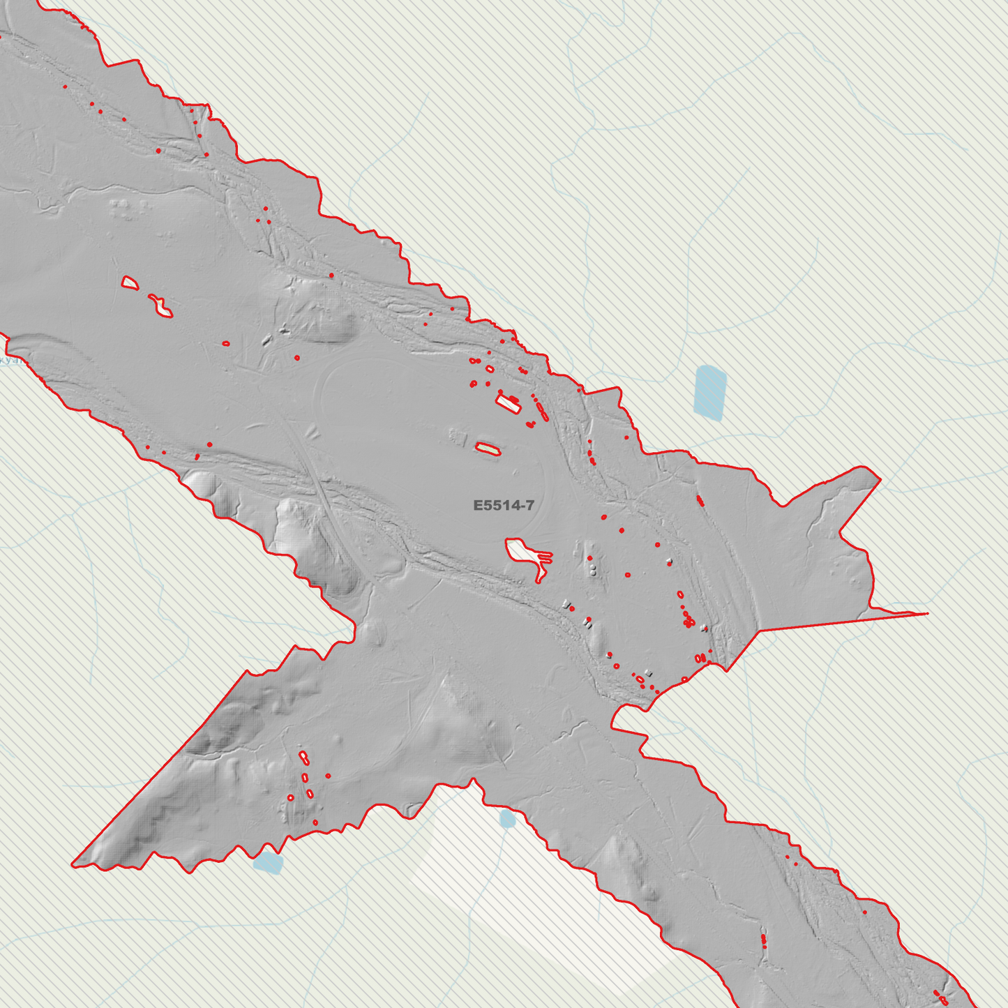 Mount Oweenee 1m Digital Elevation Model (E5514-7)