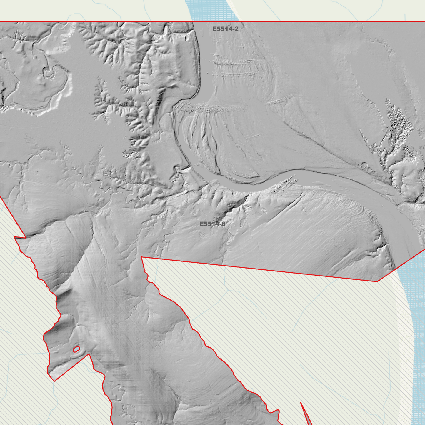 Laroona 1m Digital Elevation Model (E5514-8)