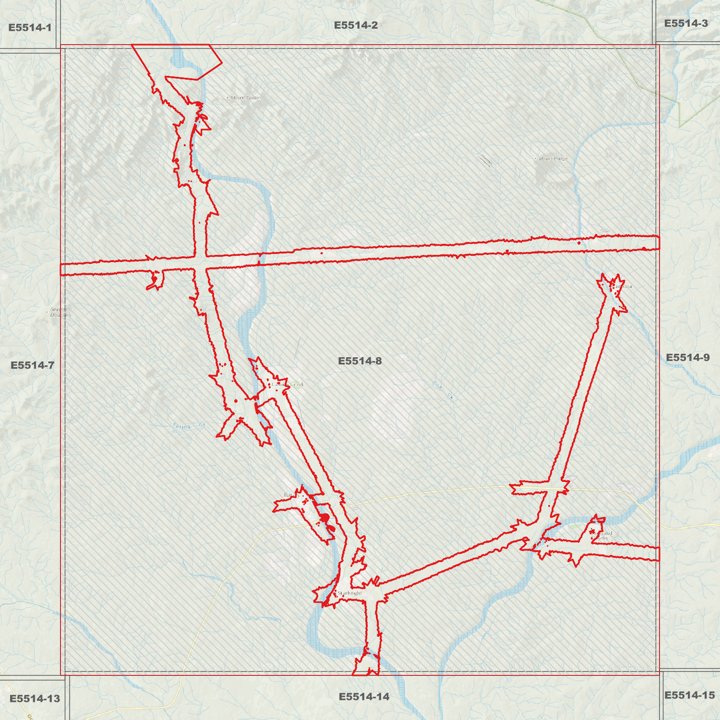 Laroona 1m Digital Elevation Model (E5514-8)