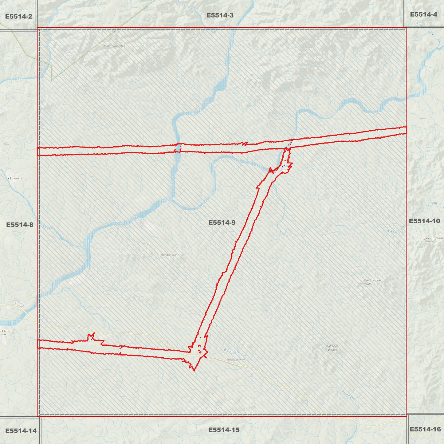 Wilkie Gray 1m Digital Elevation Model (E5514-9)