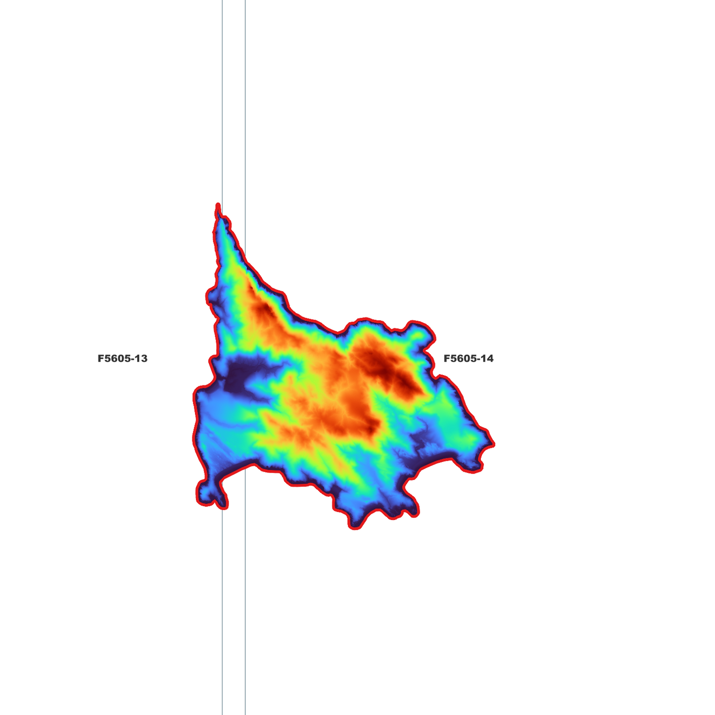 Middle Island 1m Digital Elevation Model (F5605-14)