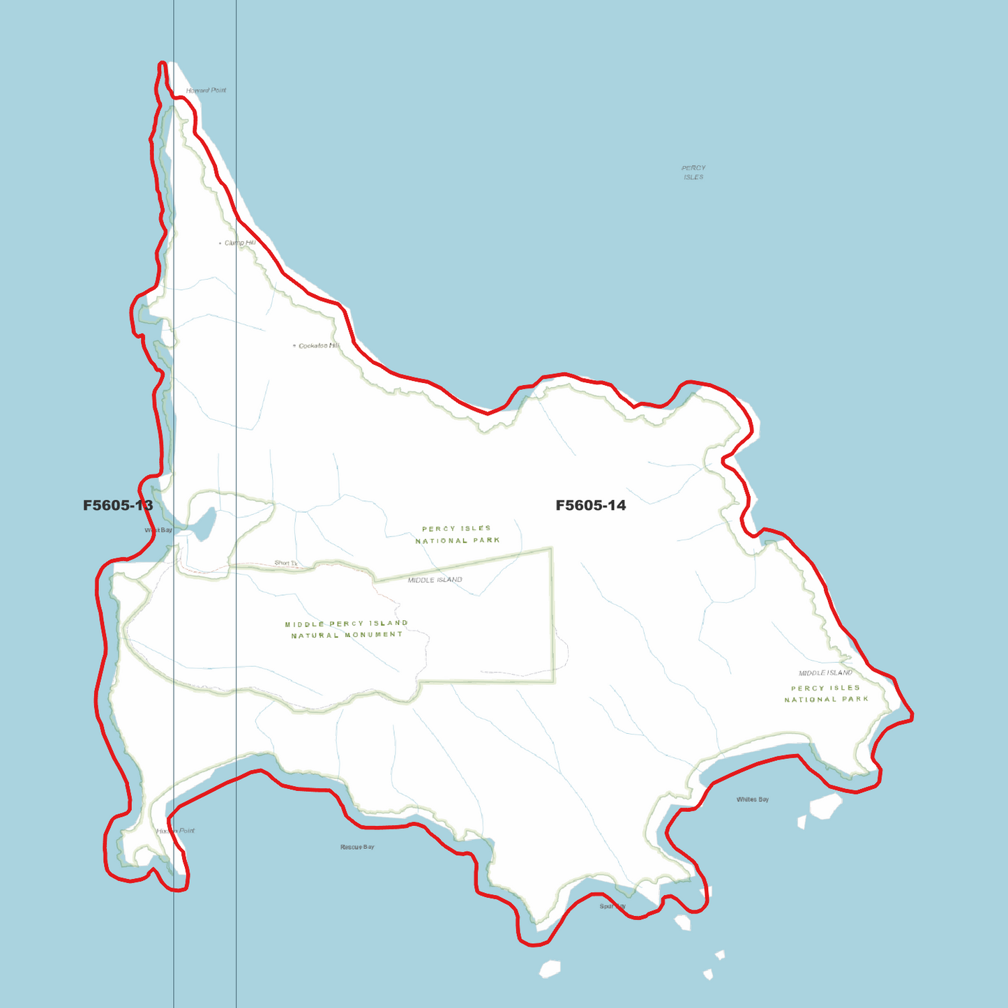 Middle Island 1m Digital Elevation Model (F5605-14)