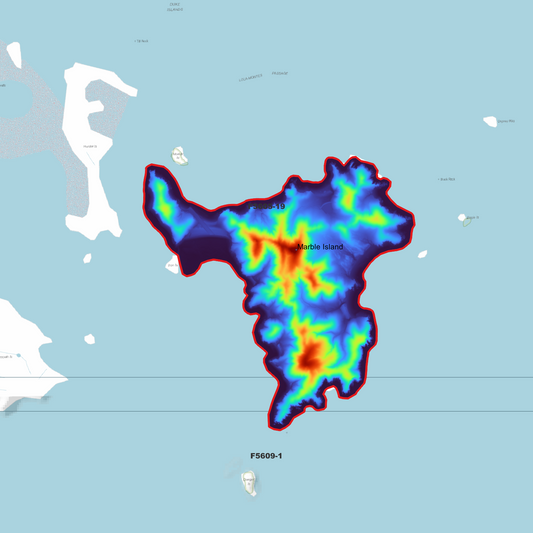 Marble Island 1m Digital Elevation Model (F5605-19)