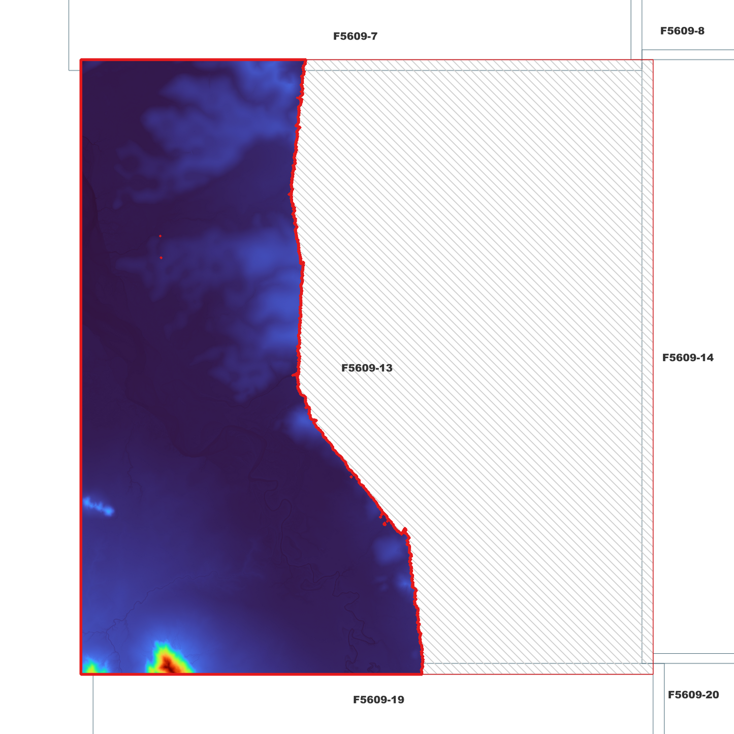 Halfway Creek 1m Digital Elevation Model (F5609-13)