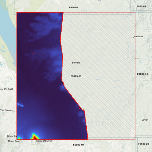 Halfway Creek 1m Digital Elevation Model (F5609-13)