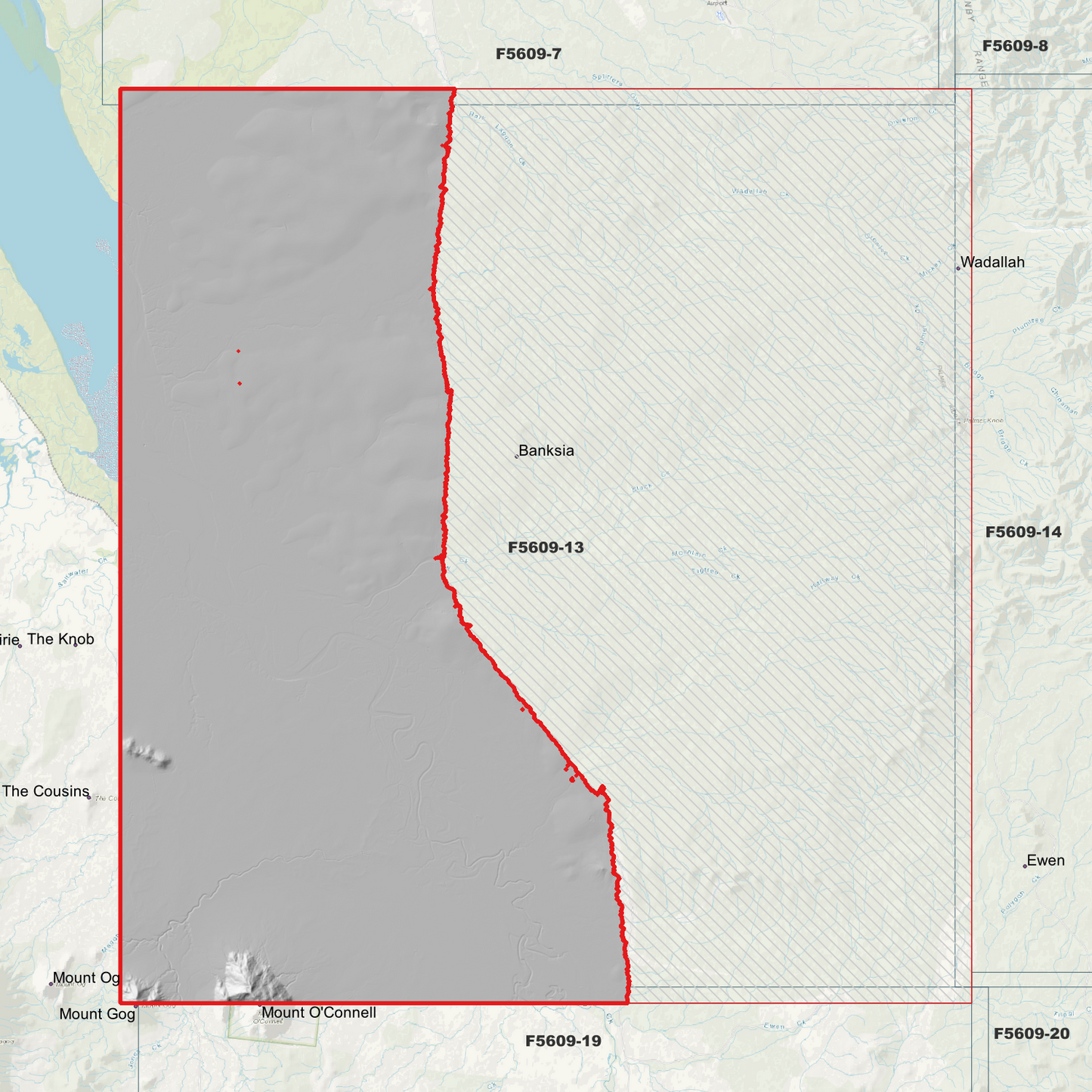 Halfway Creek 1m Digital Elevation Model (F5609-13)