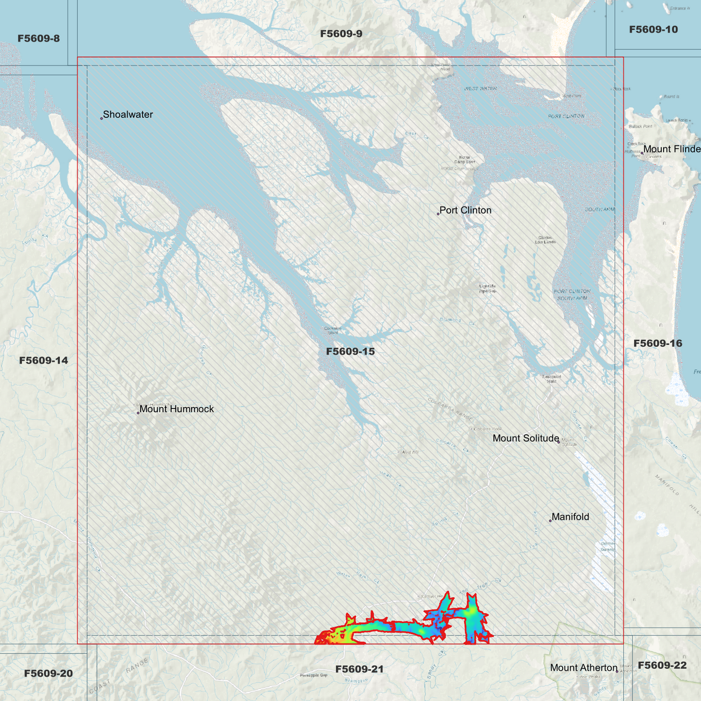 Doubler Mountain 1m Digital Elevation Model (F5609-15)