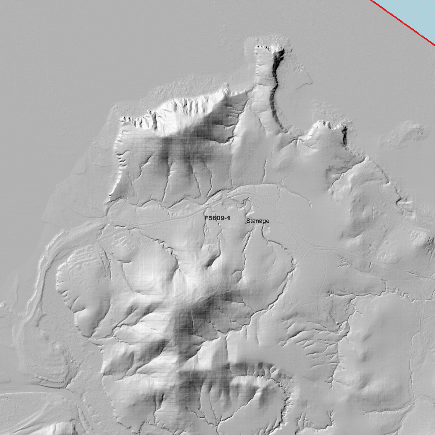 Stanage 1m Digital Elevation Model (F5609-1)