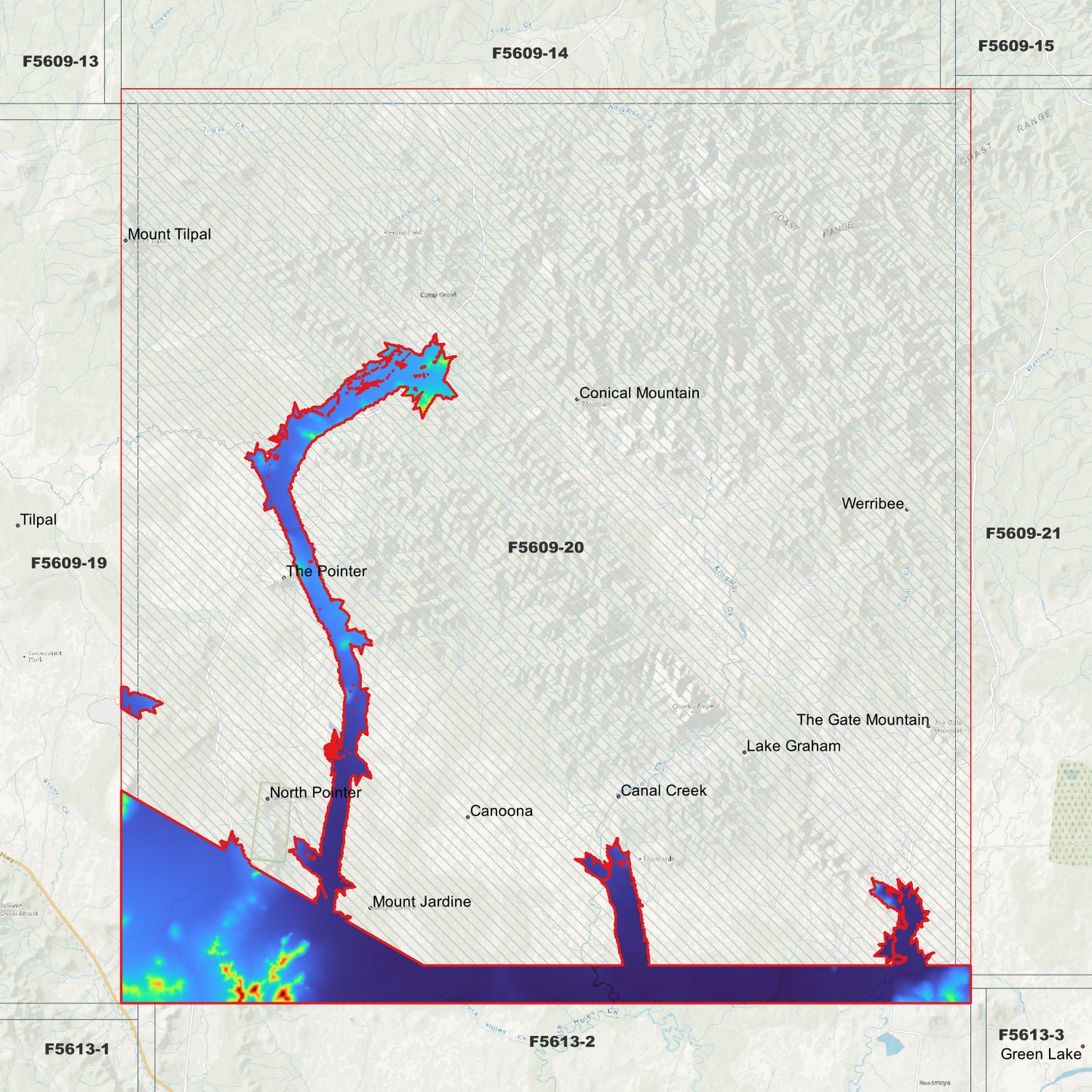Conical Mountain 1m Digital Elevation Model (F5609-20)