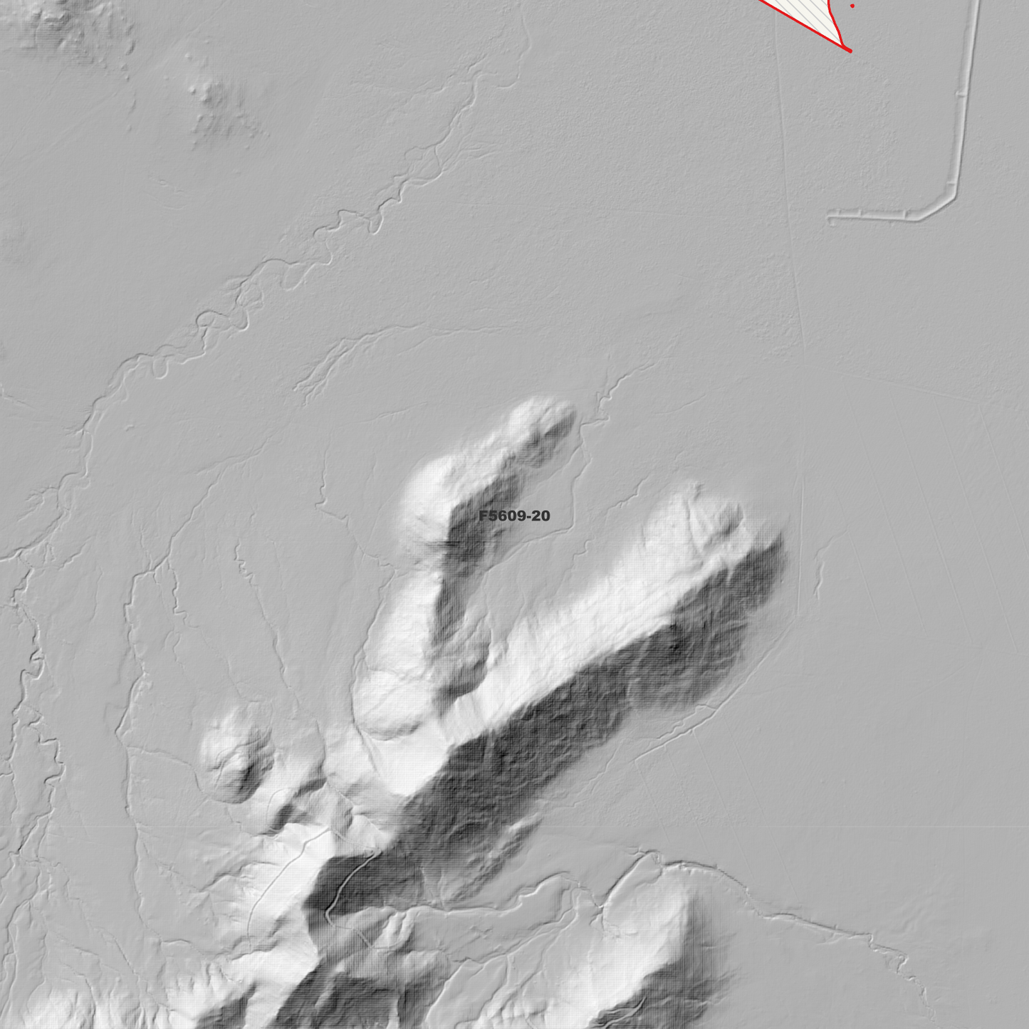 Conical Mountain 1m Digital Elevation Model (F5609-20)