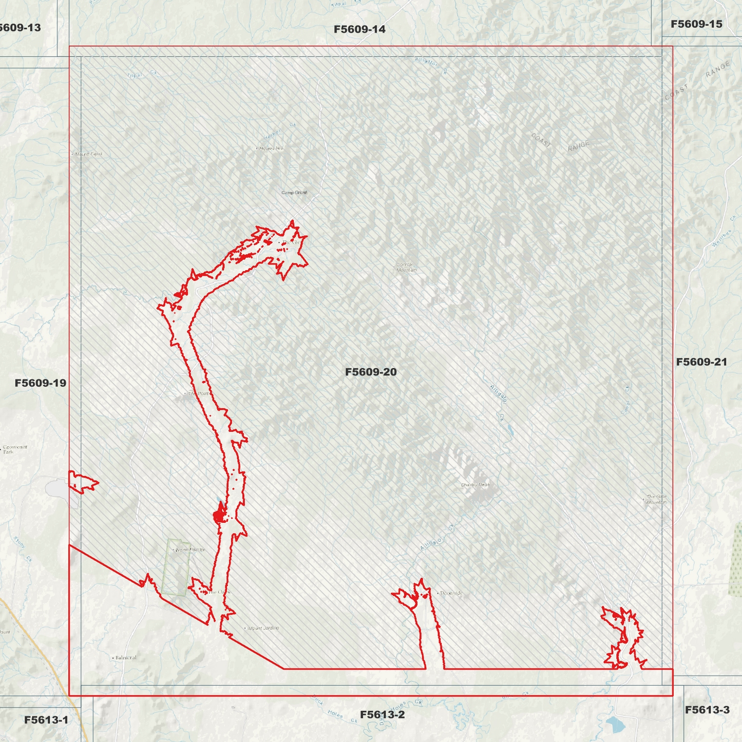 Conical Mountain 1m Digital Elevation Model (F5609-20)