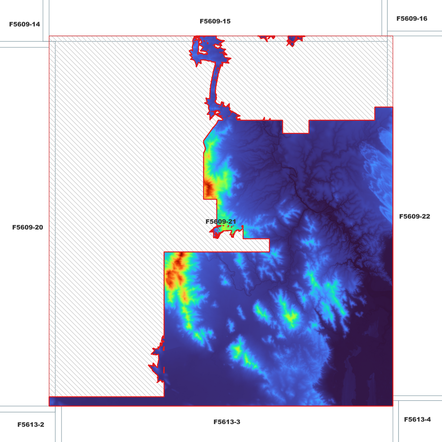 Byfield 1m Digital Elevation Model (F5609-21)