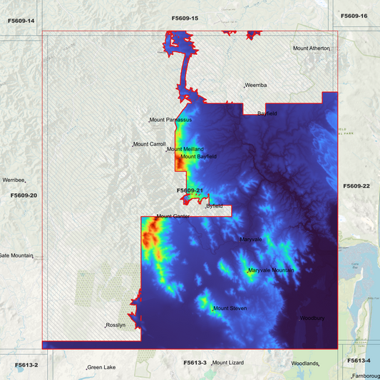 Byfield 1m Digital Elevation Model (F5609-21)