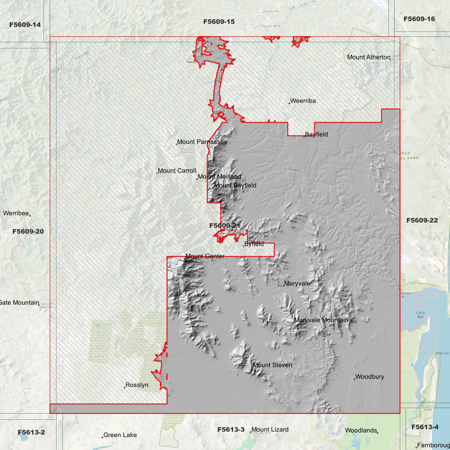 Byfield 1m Digital Elevation Model (F5609-21)