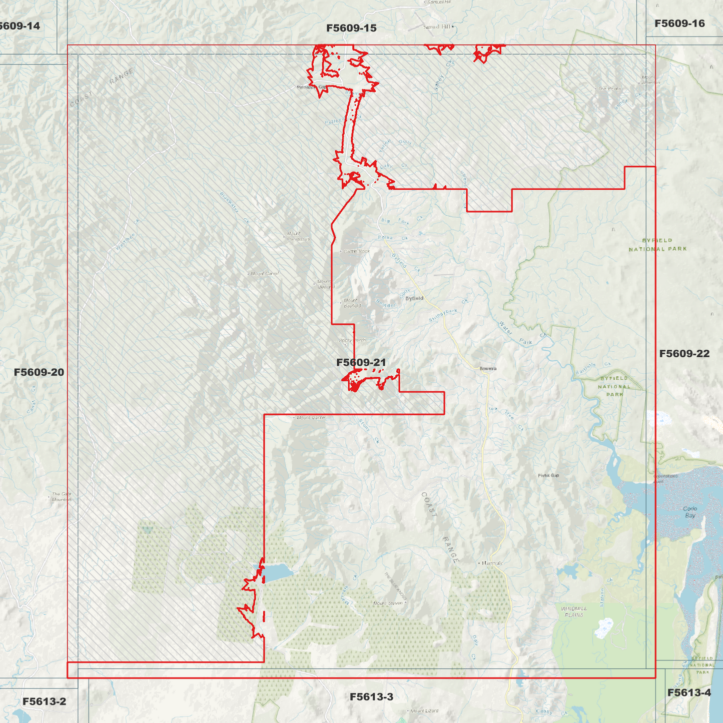 Byfield 1m Digital Elevation Model (F5609-21)