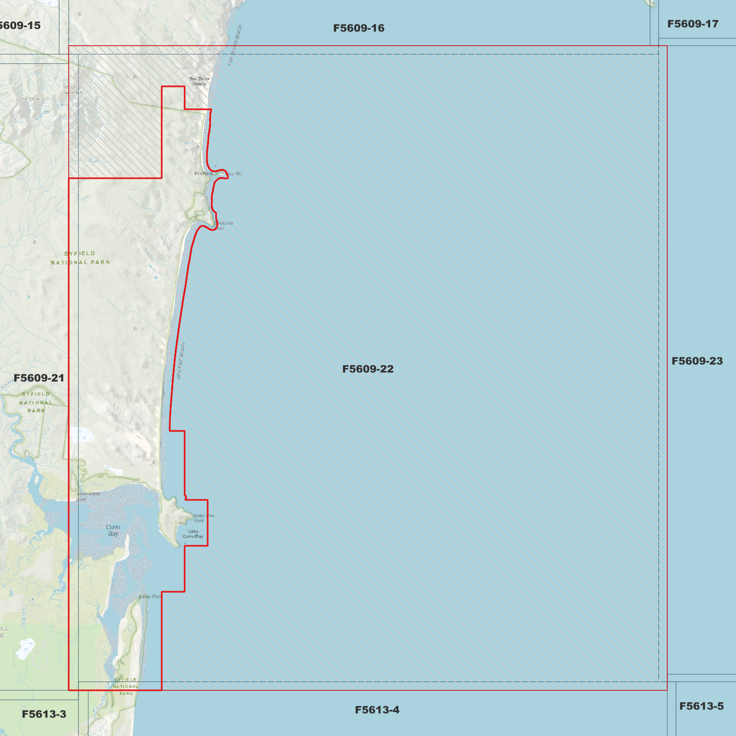 Corio Bay 1m Digital Elevation Model (F5609-22)
