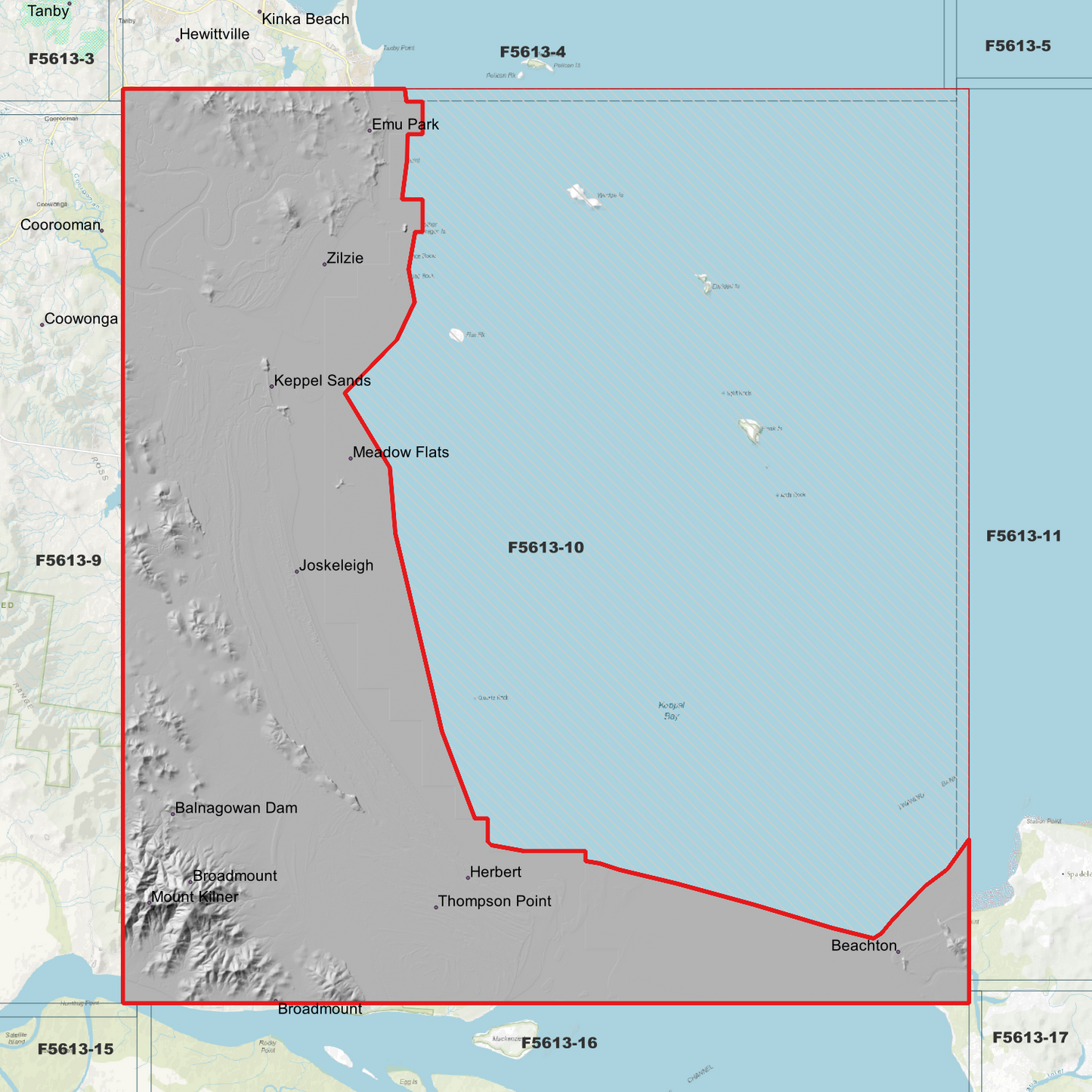 Joskeleigh 1m Digital Elevation Model (F5613-10)