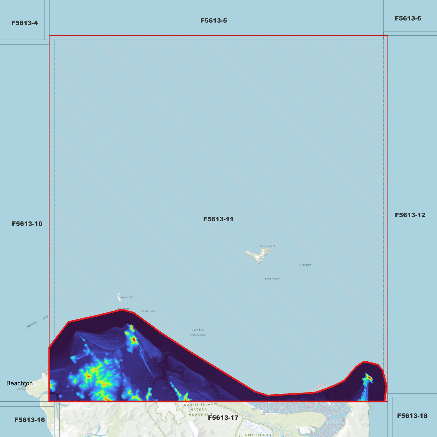 Cape Keepel 1m Digital Elevation Model (F5613-11)
