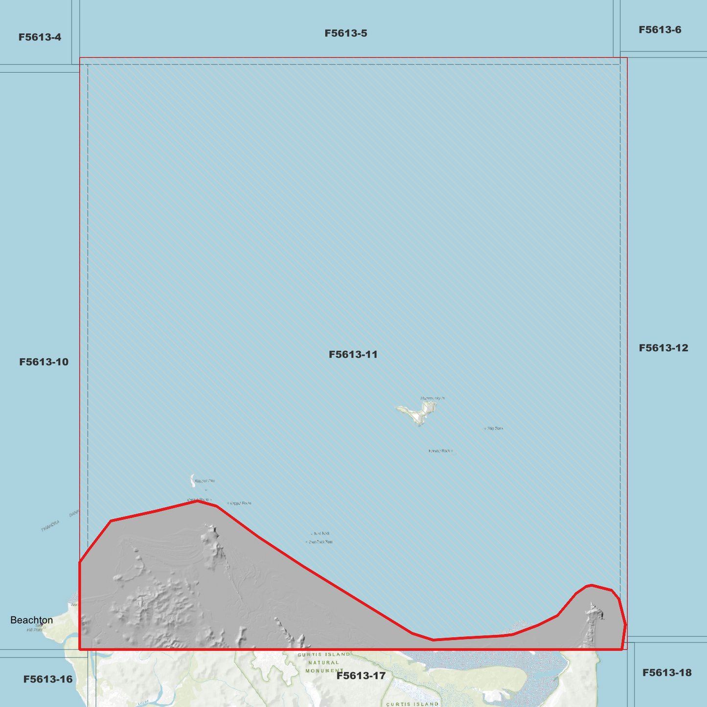 Cape Keepel 1m Digital Elevation Model (F5613-11)