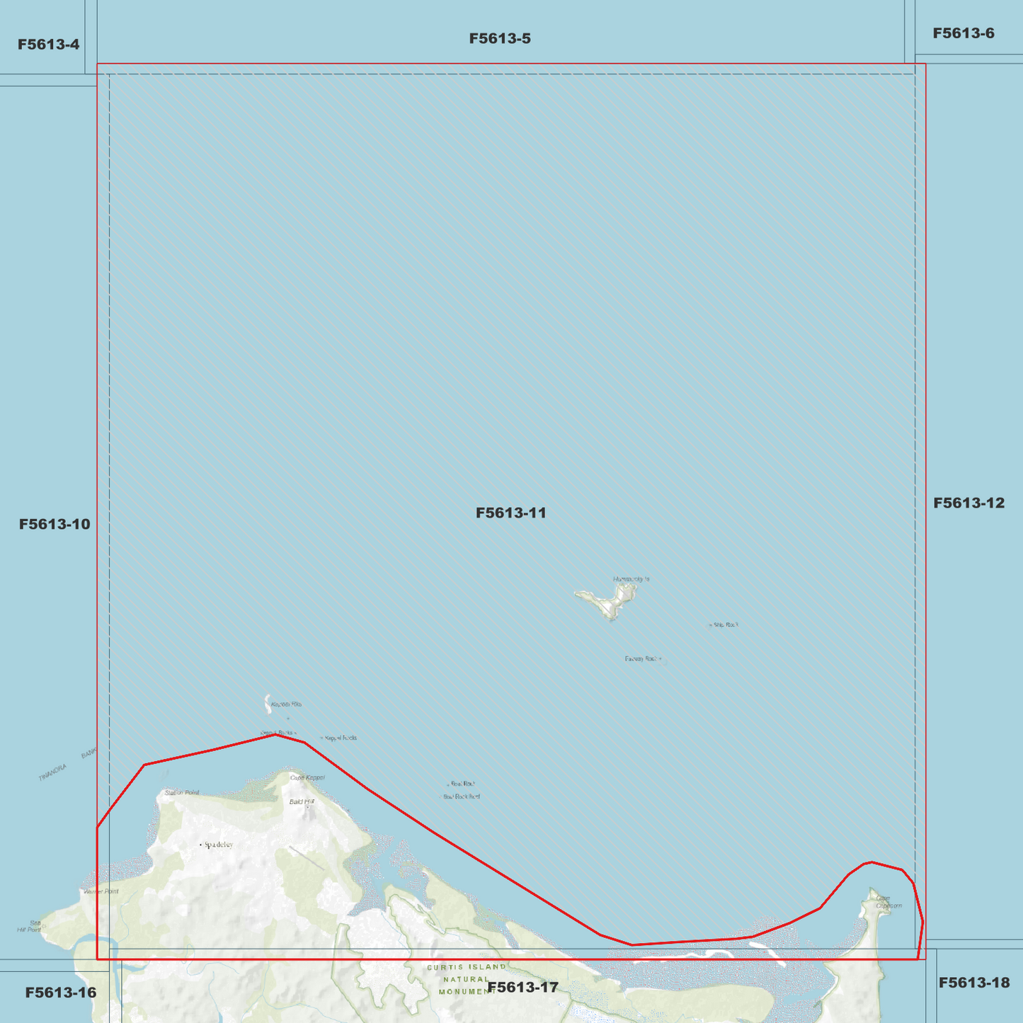 Cape Keepel 1m Digital Elevation Model (F5613-11)