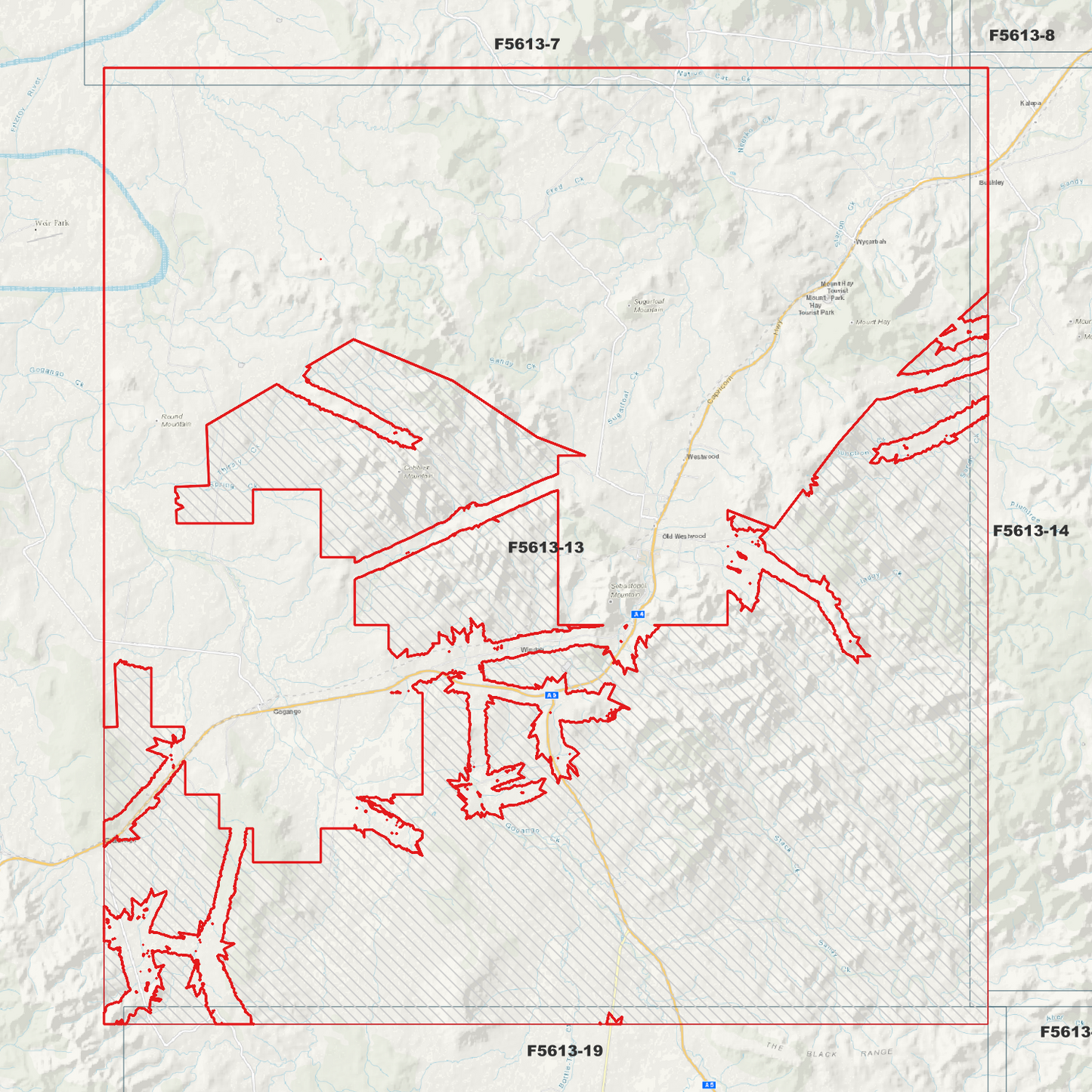 Westwood 1m Digital Elevation Model (F5613-13)