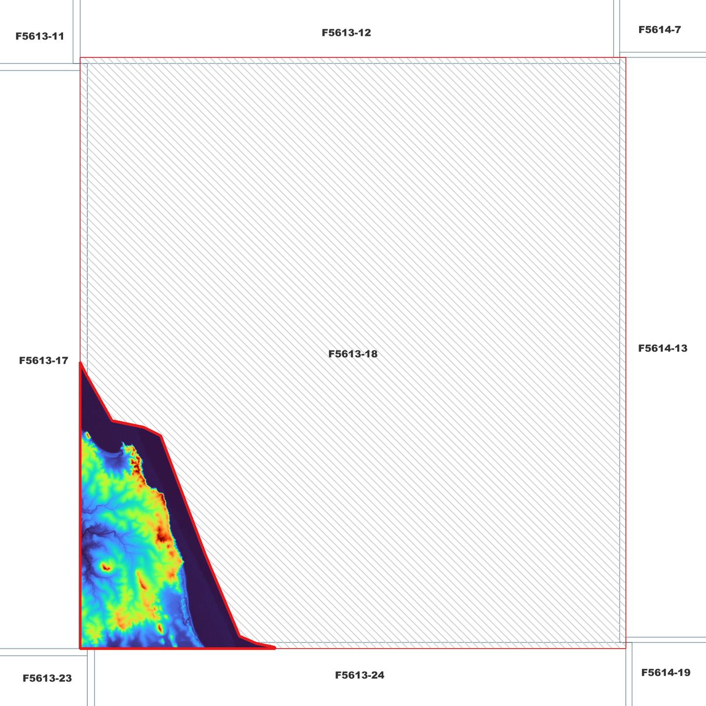 Black Head 1m Digital Elevation Model (F5613-18)