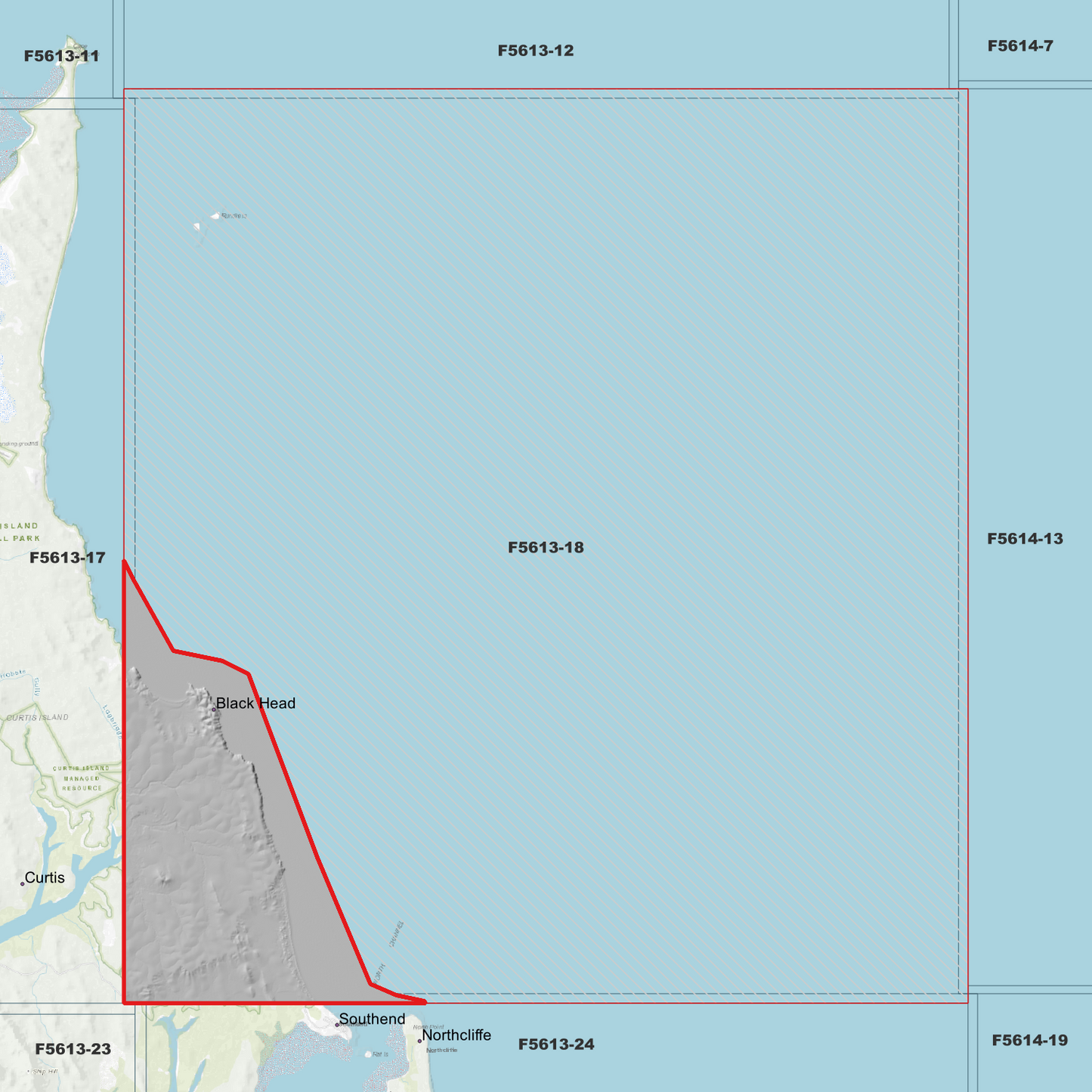 Black Head 1m Digital Elevation Model (F5613-18)