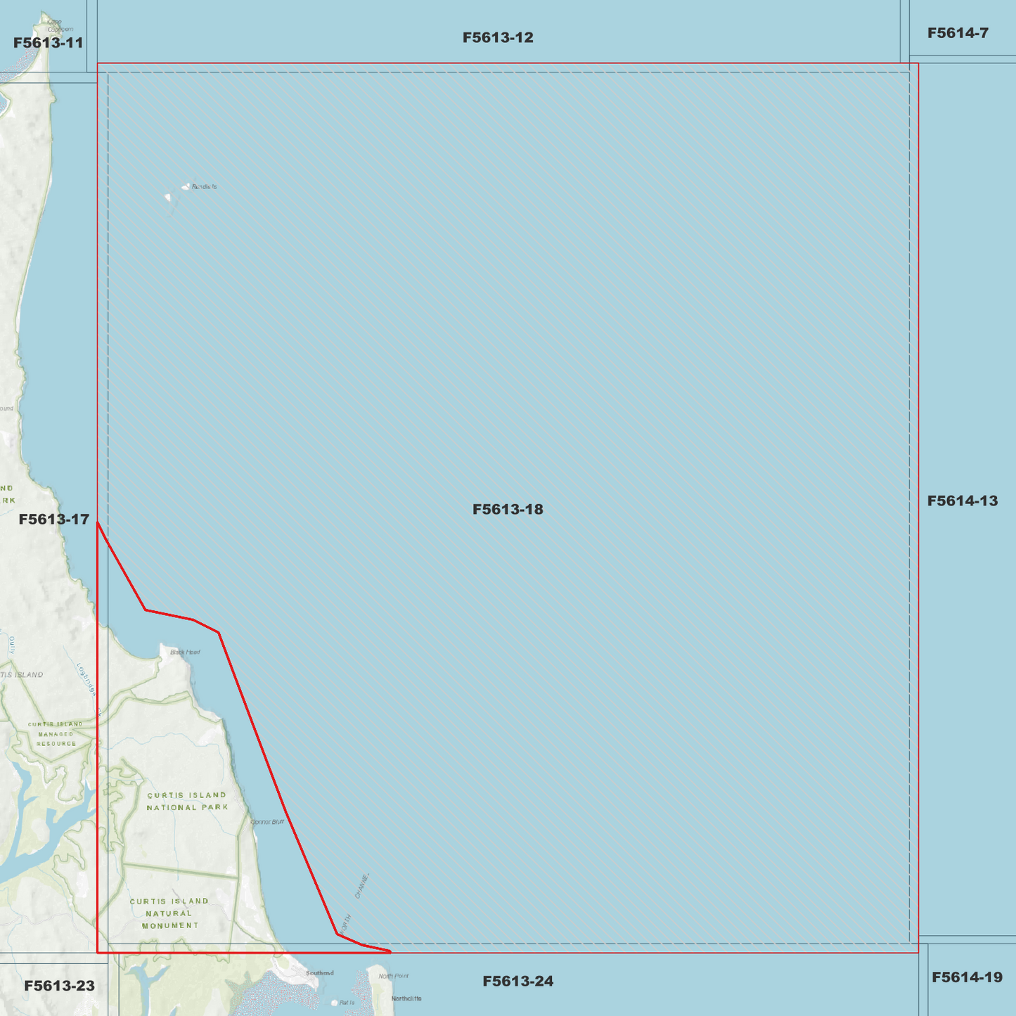 Black Head 1m Digital Elevation Model (F5613-18)