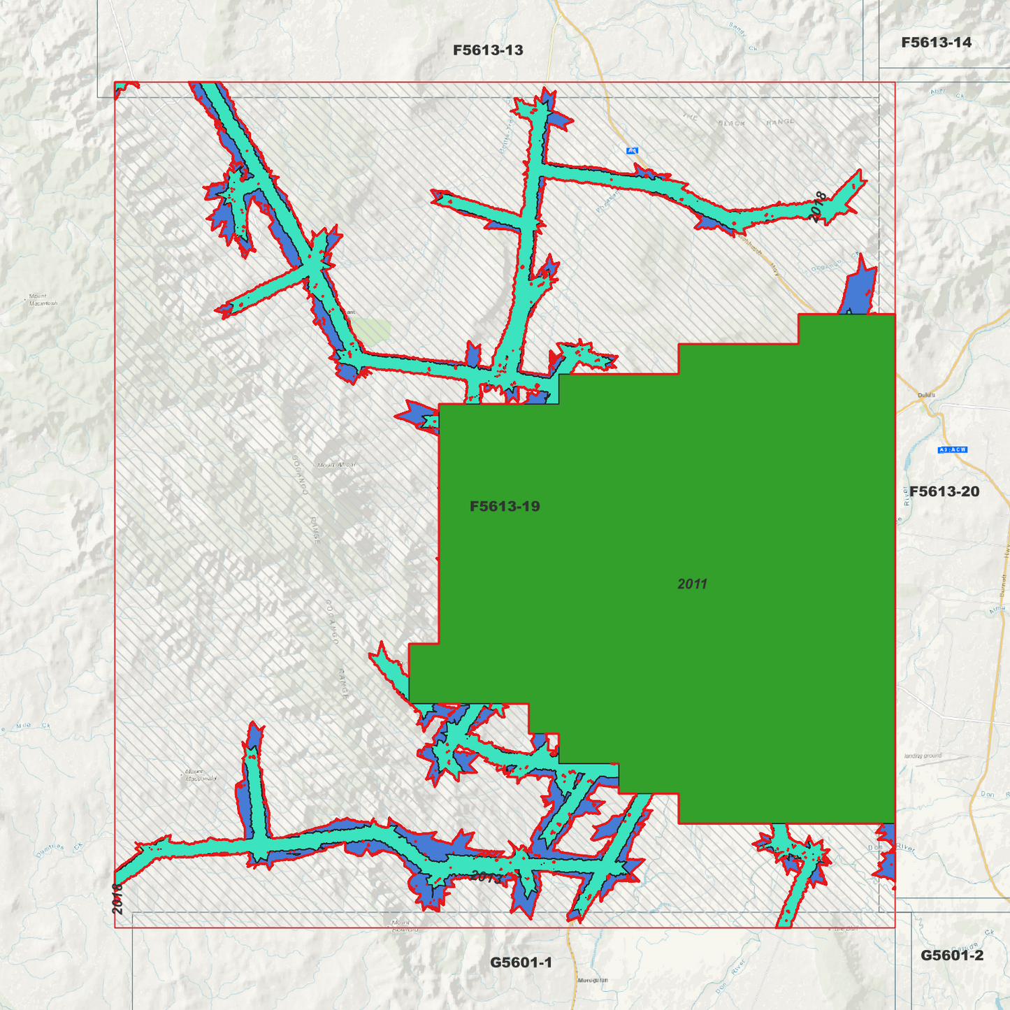 Wowan 1m Digital Elevation Model (F5613-19)