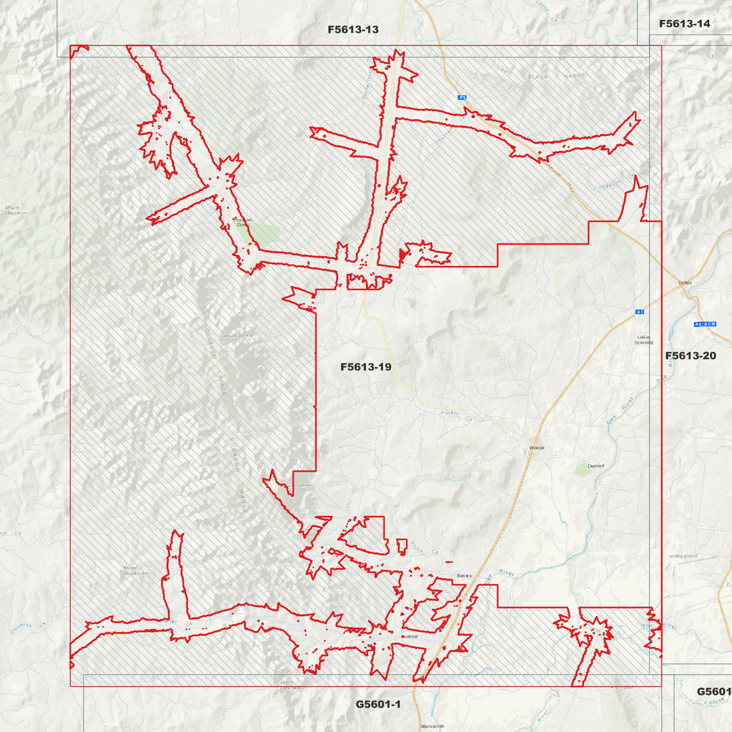 Wowan 1m Digital Elevation Model (F5613-19)
