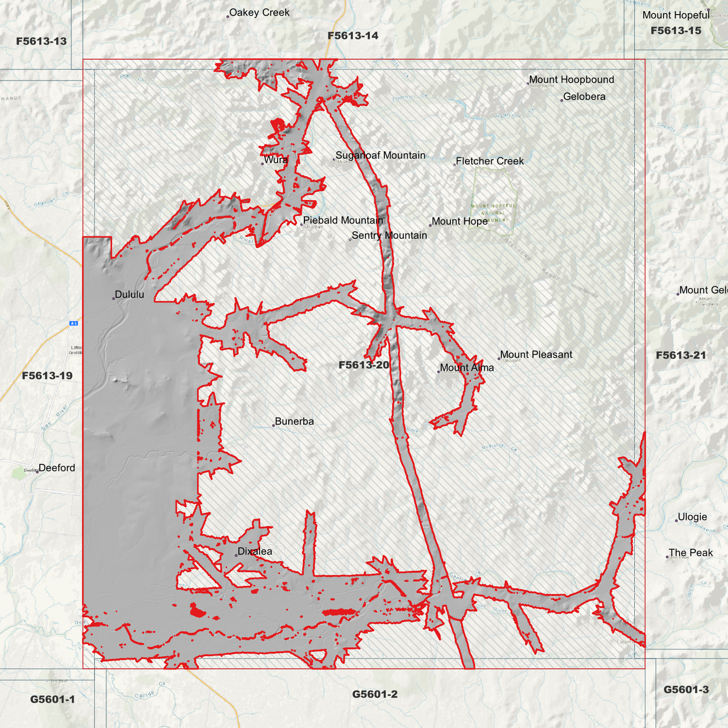 Dululu 1m Digital Elevation Model (F5613-20)