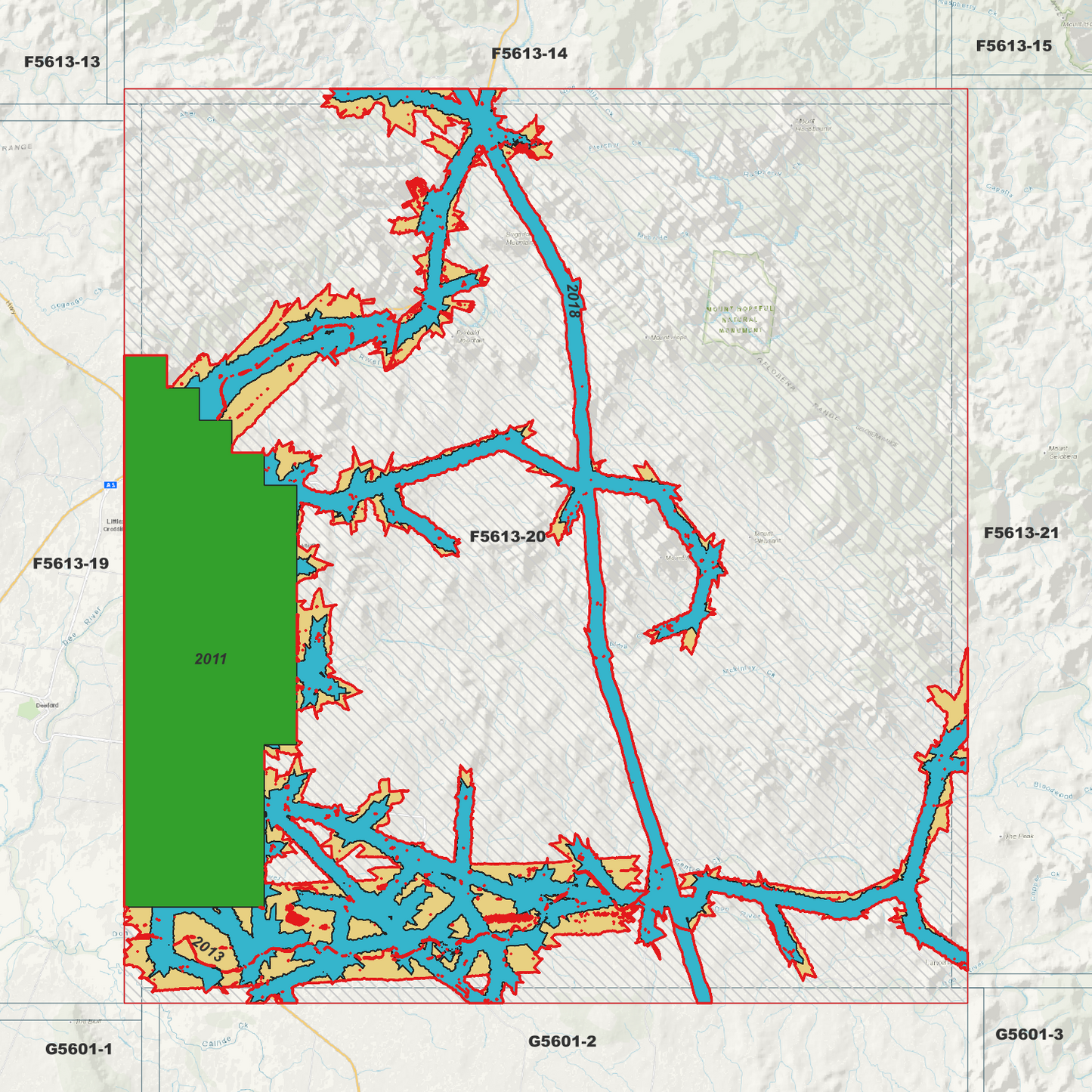 Dululu 1m Digital Elevation Model (F5613-20)