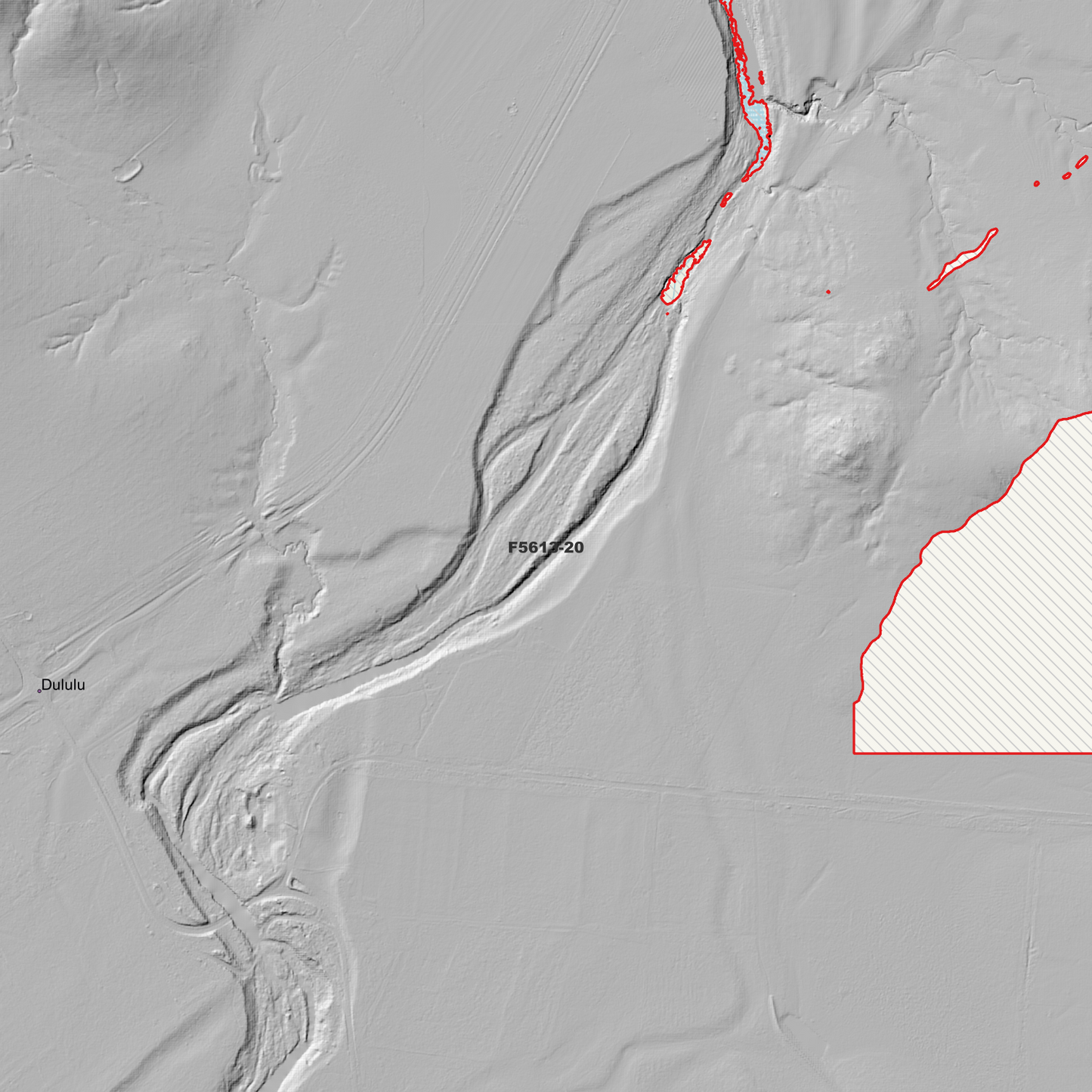 Dululu 1m Digital Elevation Model (F5613-20)