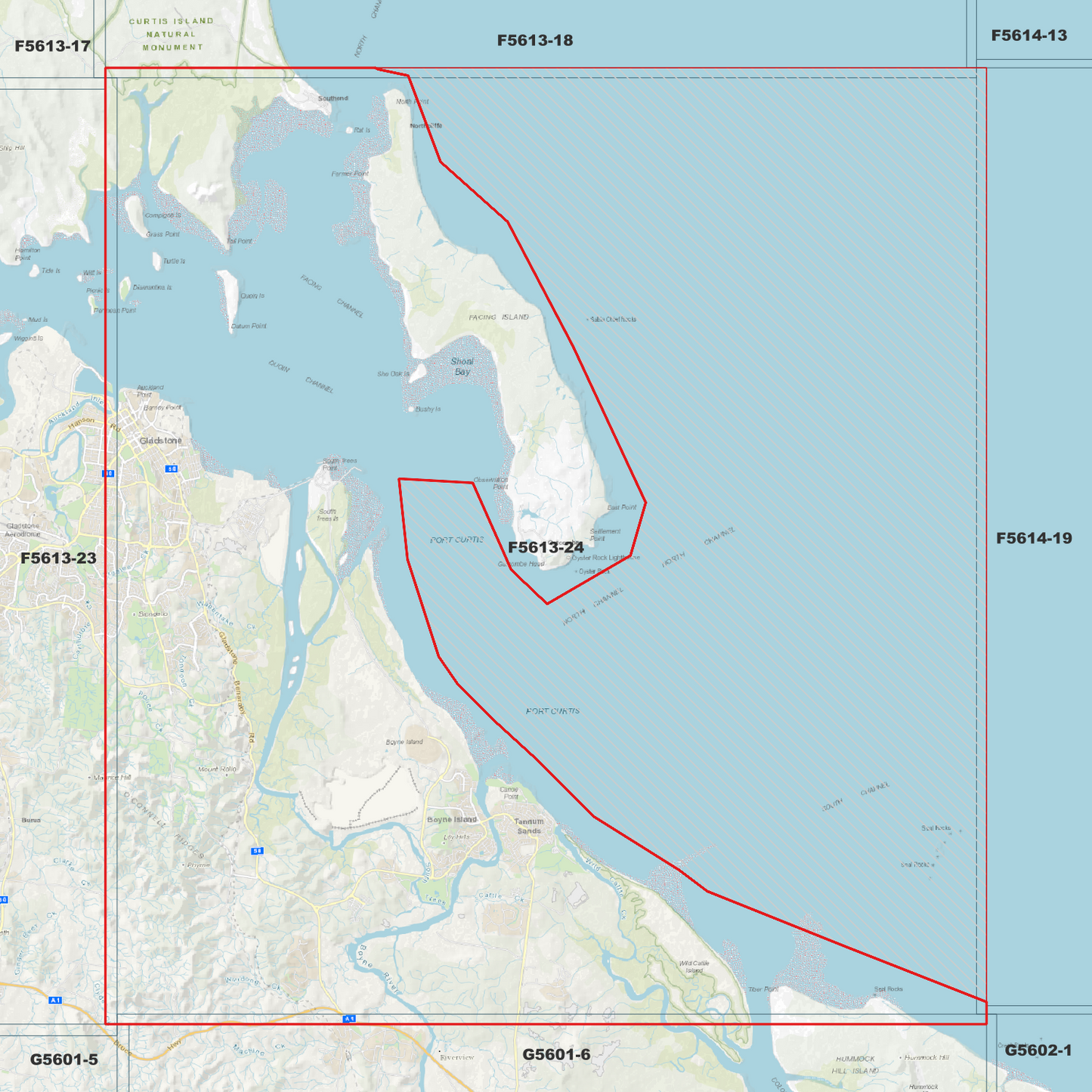 Gladstone 1m Digital Elevation Model (F5613-24)