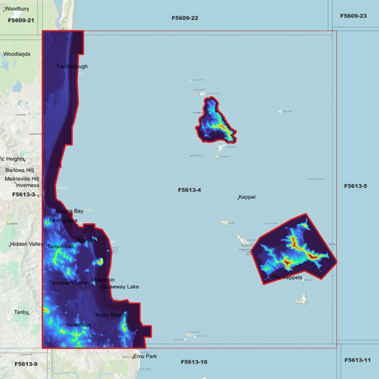 The Keepels 1m Digital Elevation Model (F5613-4)