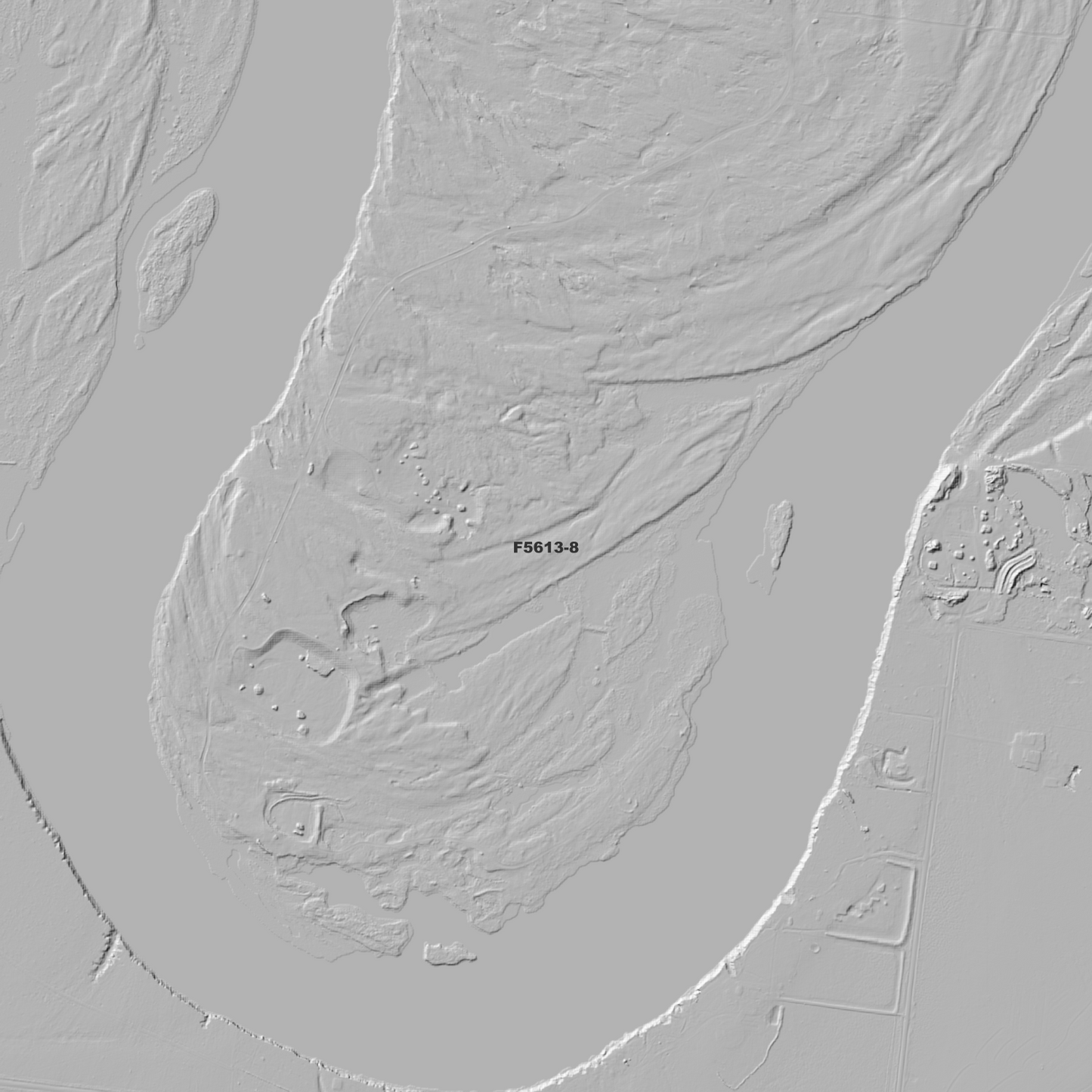 Gracemere 1m Digital Elevation Model (F5613-8)