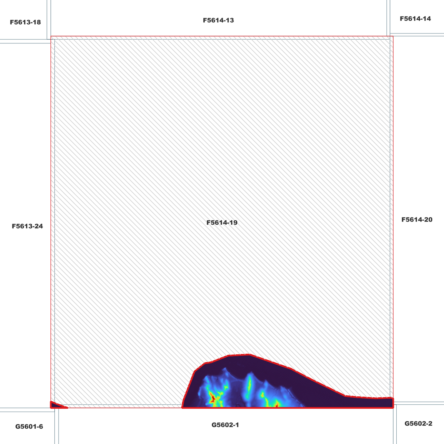 Bray Hills 1m Digital Elevation Model (F5614-19)