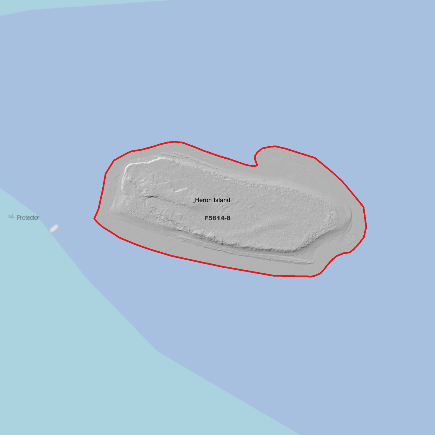Heron Island 1m Digital Elevation Model (F5614-8)