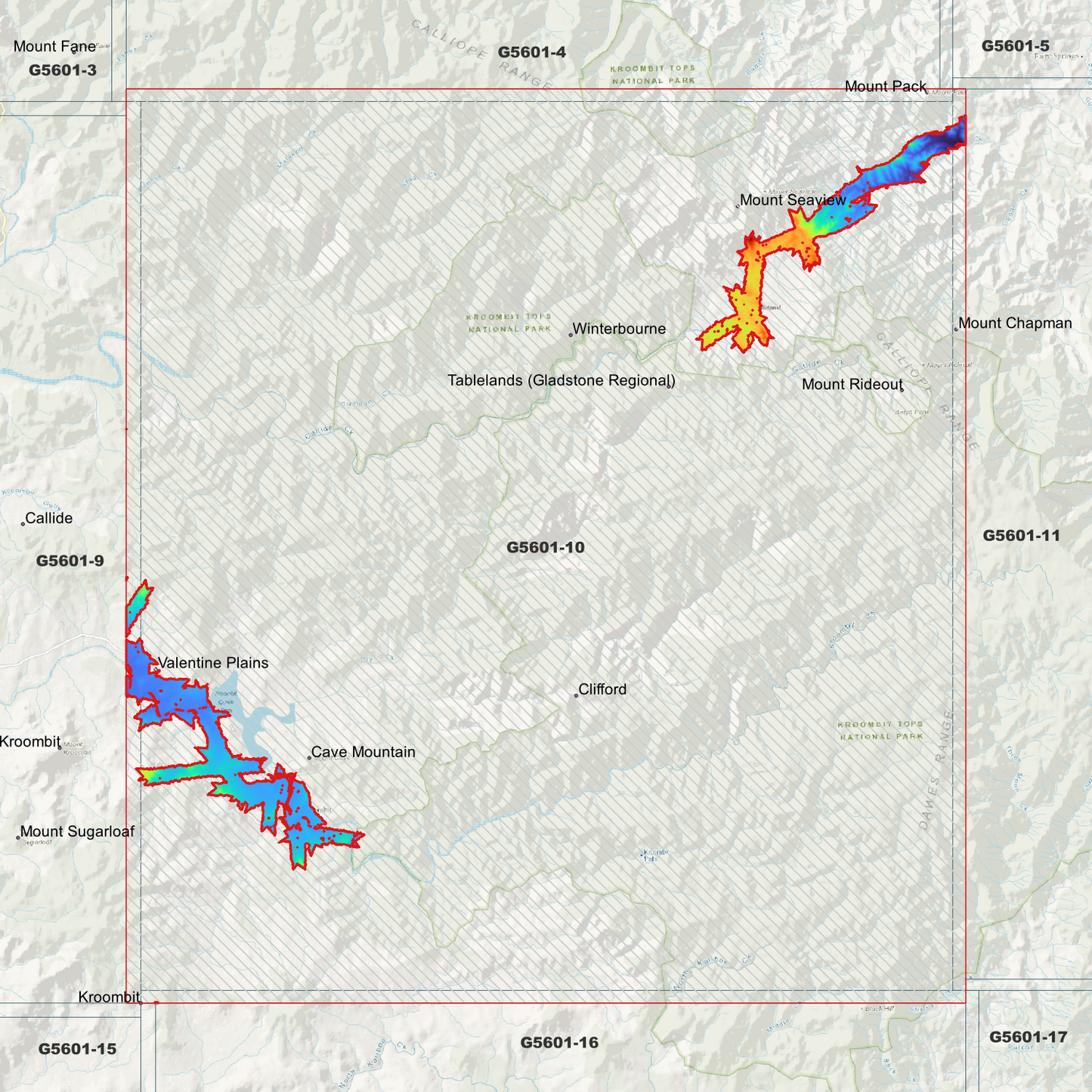 Cave Mountain 1m Digital Elevation Model (G5601-10)