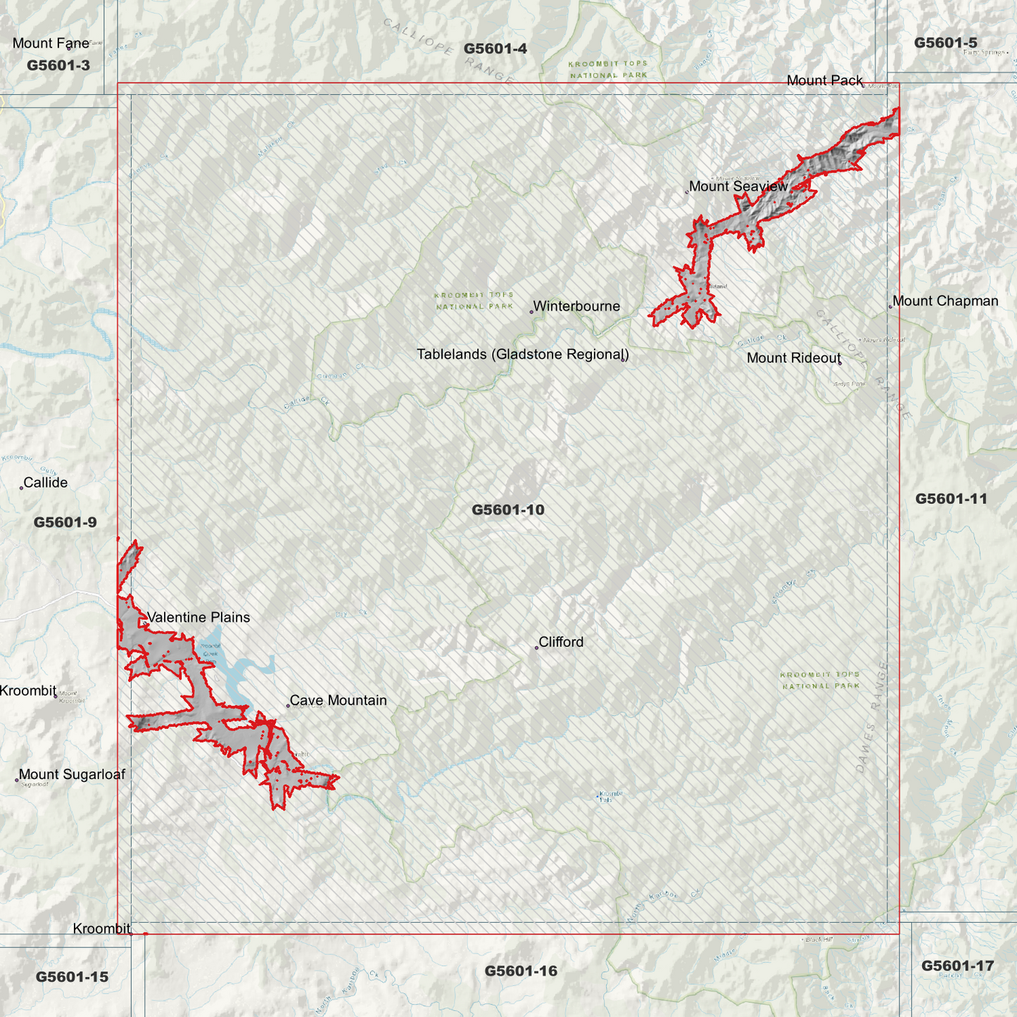 Cave Mountain 1m Digital Elevation Model (G5601-10)