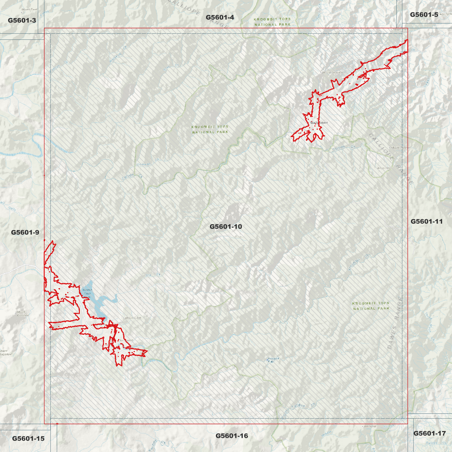 Cave Mountain 1m Digital Elevation Model (G5601-10)