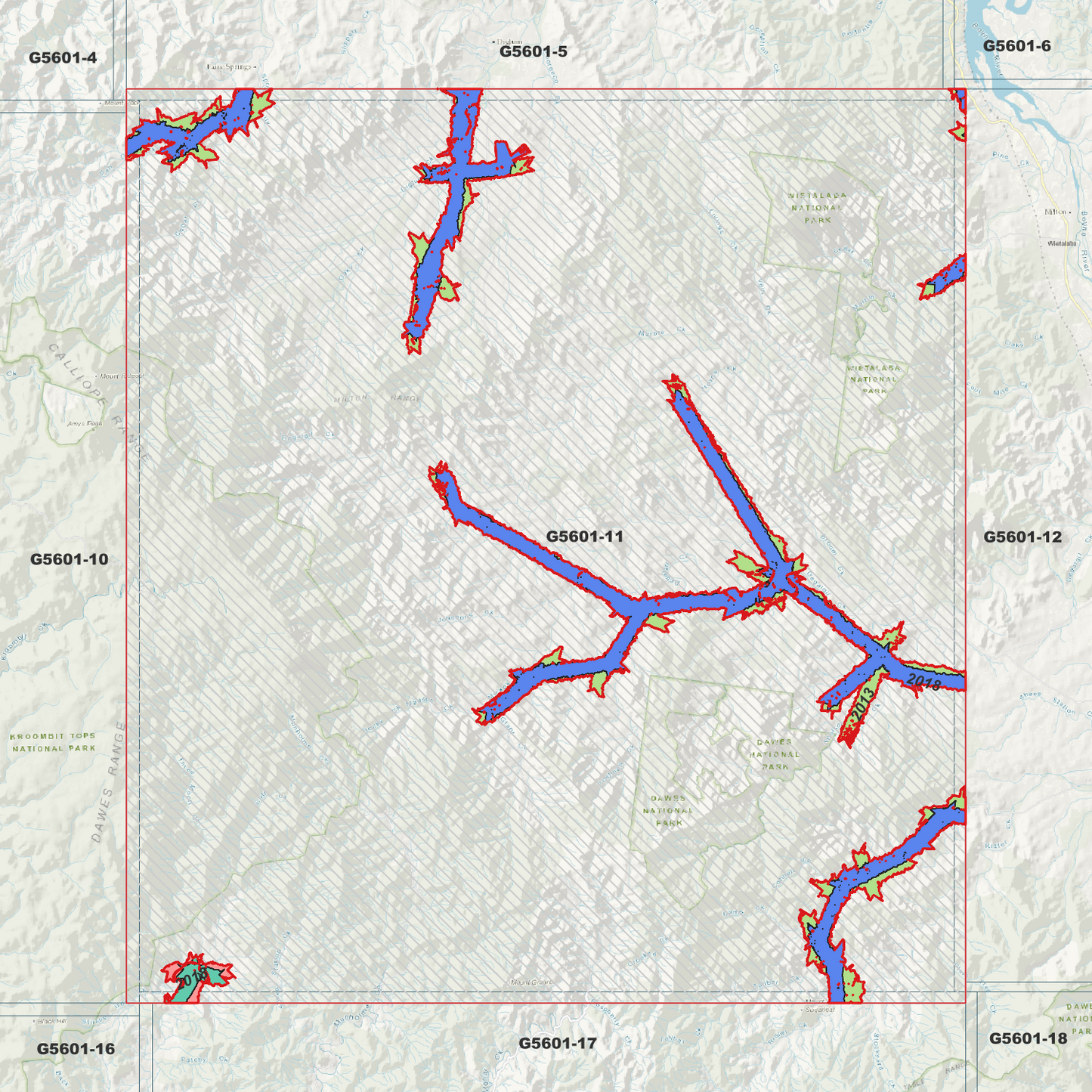 Milton Range 1m Digital Elevation Model (G5601-11)