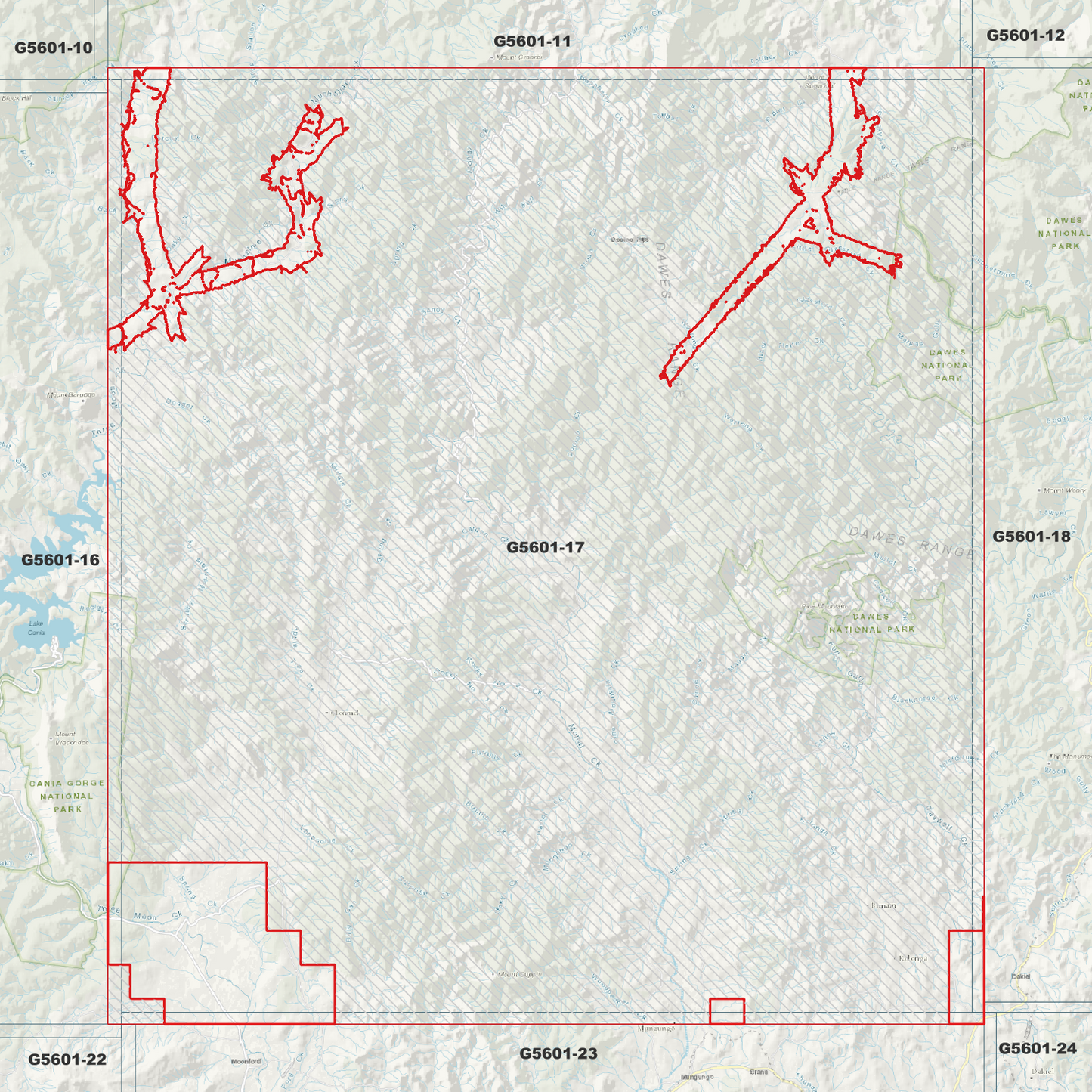 Pine Mountain 1m Digital Elevation Model (G5601-17)