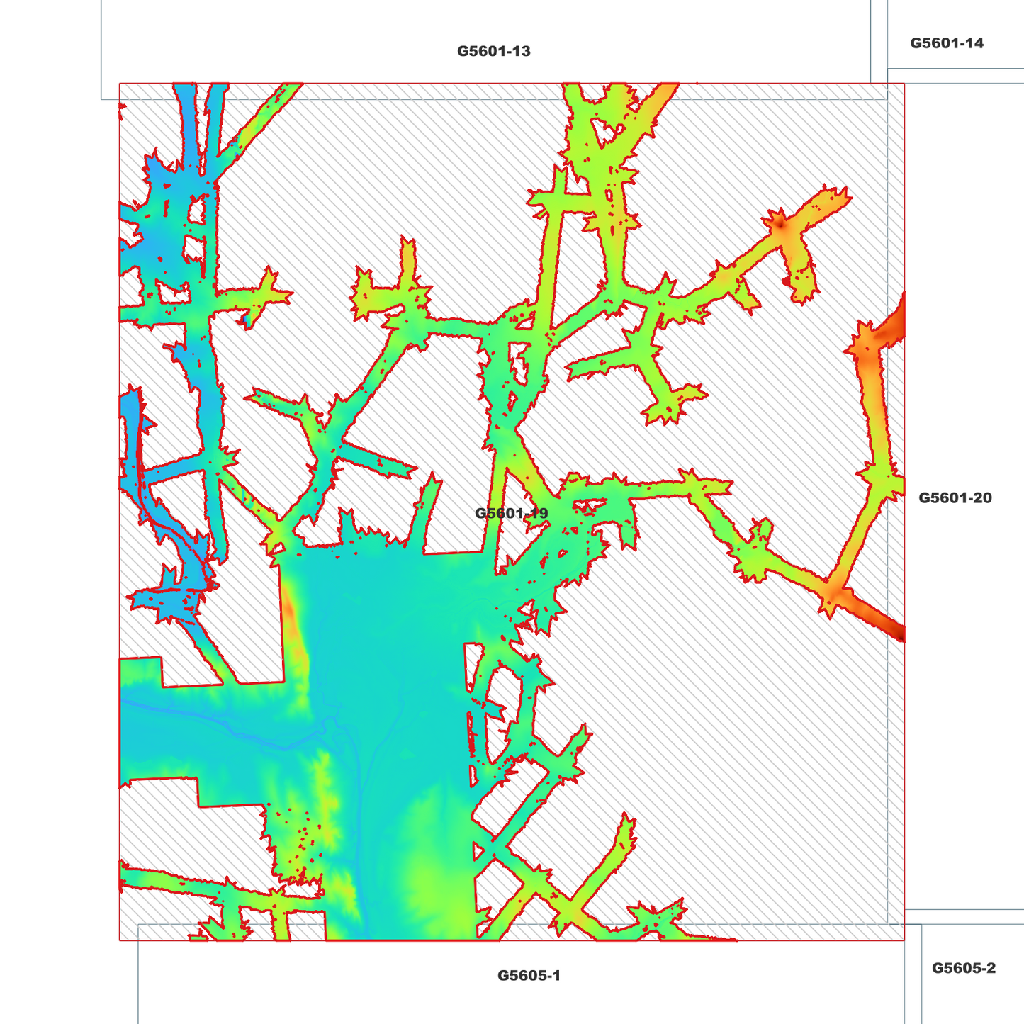 Theodore 1m Digital Elevation Model (G5601-19)