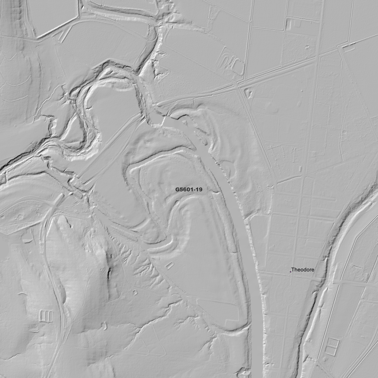 Theodore 1m Digital Elevation Model (G5601-19)